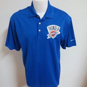 M-2XL Blue THUNDER Nike Dri-Fit Men's #48A Polo Shirt